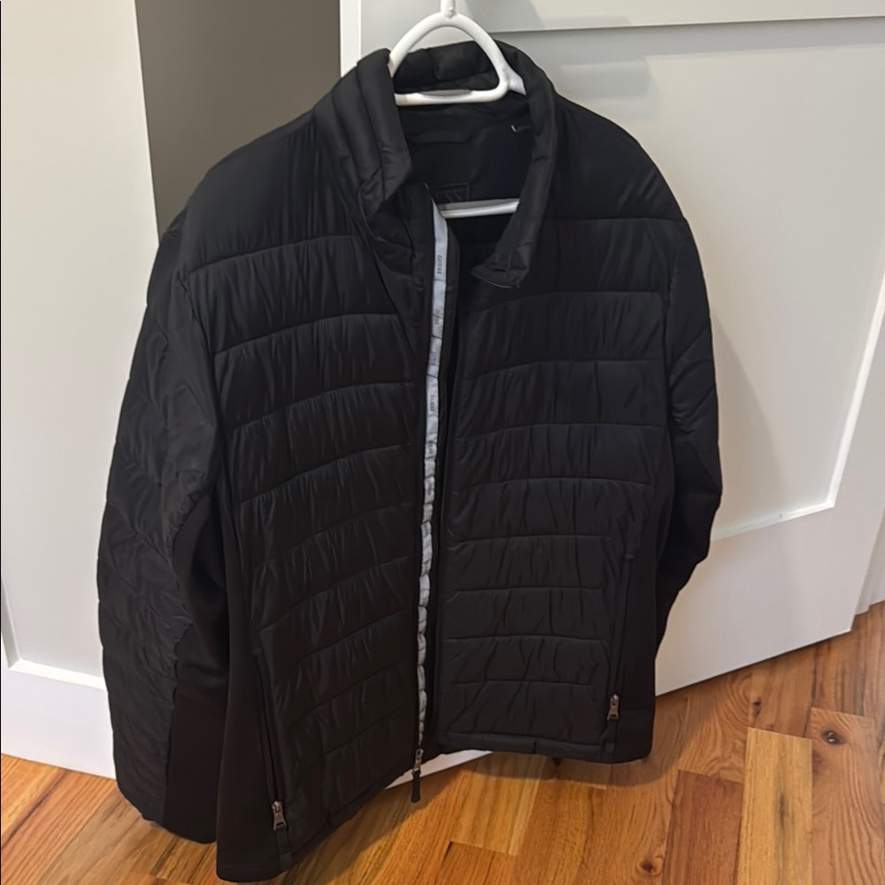 Guess Men's Black Puffer Jacket